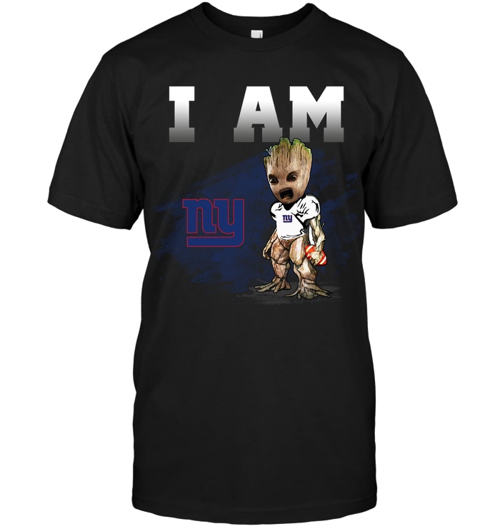 New York Giants "i Am Groot" T-Shirt